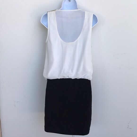 NWT Bisou Bisou Black White dress crystals sz 2 - Picture 5 of 6